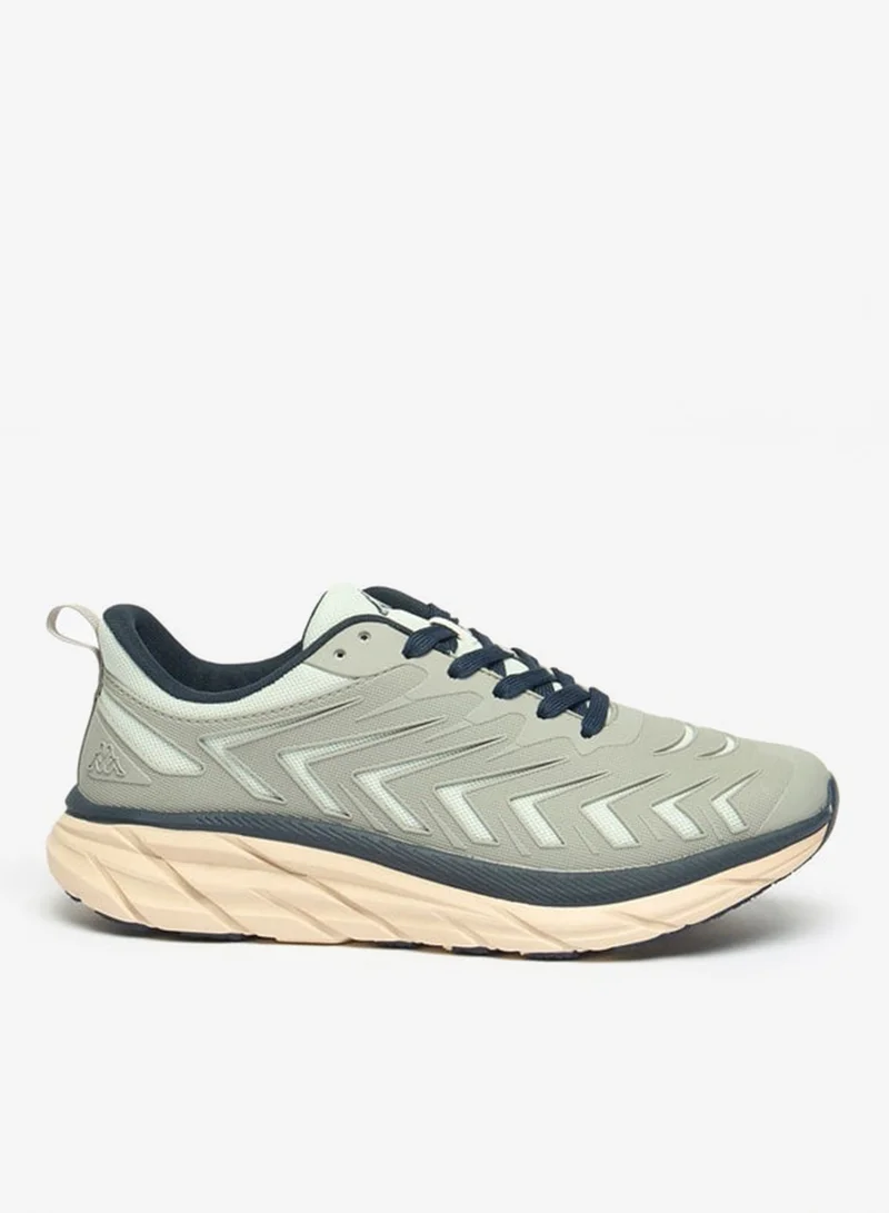 كابا حذاء رياضي رجالي بشعار وتفاصيل برباط